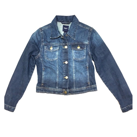 girls denim jacket size 12